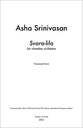 Svara-lila Orchestra sheet music cover